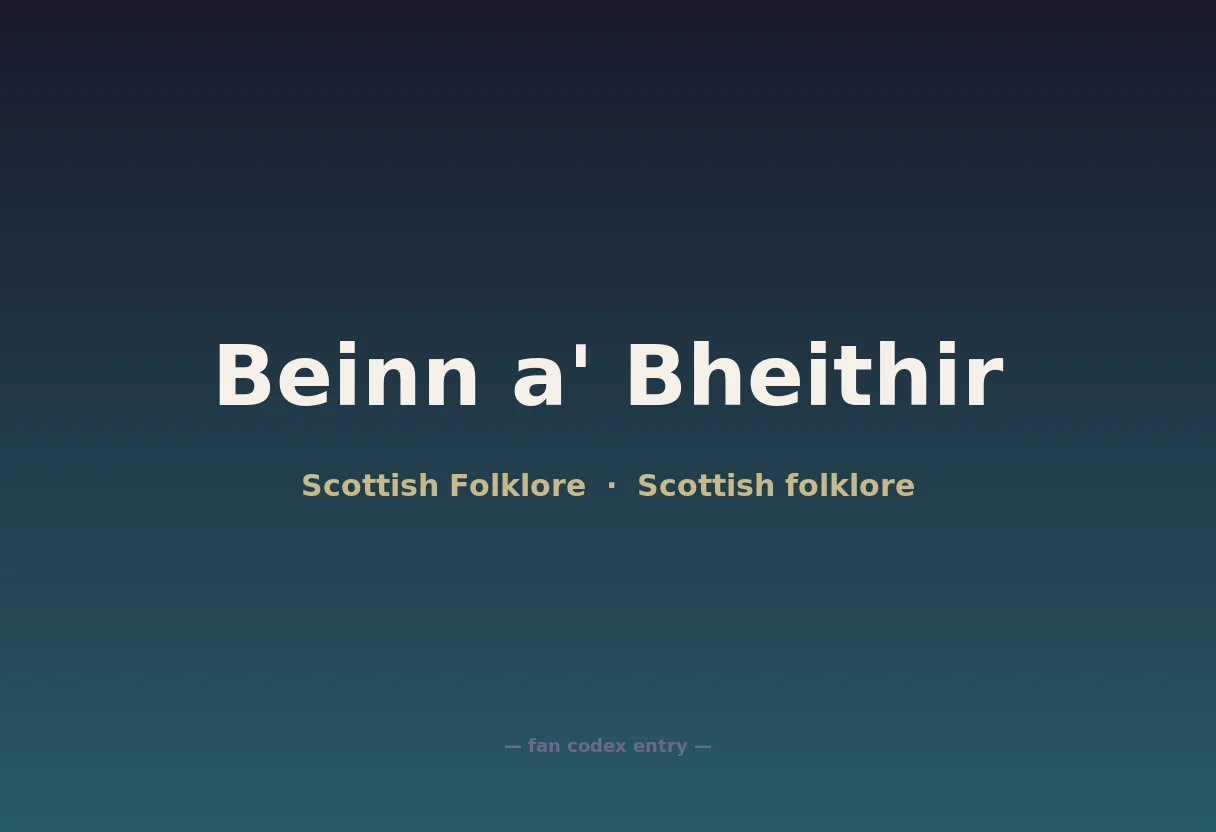 Beinn a' Bheithir